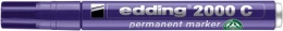Permanentný popisovač, 1,5-3 mm, kužeľový hrot, EDDING "2000", fialový