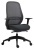 Kancelárska stolička, s opierkami, čierne čalúnenie, sieťové operadlo, čierny podstavec, MAYAH "Mid Chair II", čierna