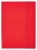 Doska s gumičkou, 15 mm, kartón, A4, ESSELTE "Economy", červená