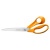 Nožnice, krajčírske, 25 cm, FISKARS "Classic", oranžové