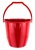Vedro so žmýkacím košom, 11 l, BONUS, červené