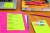 Samolepiaci bloček, linajkový, 3x90 listov, 101x152 mm, 3M POSTIT "Super Sticky", "Carnival", mix farieb